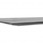 Jedálenský stôl Edge 200x100 Acacia natural Úzka švajčiarska hrana z nerezovej ocele - Image 5