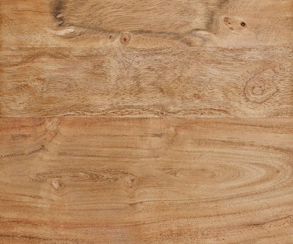 Jedálenský stôl Edge 200x100 Acacia natural Úzka švajčiarska hrana z nerezovej ocele - Image 3