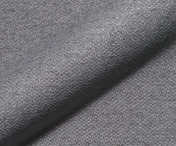 Křeslo Yago-Flex Structured Fabric Light Grey 4-nohý ovál Black - Image 4